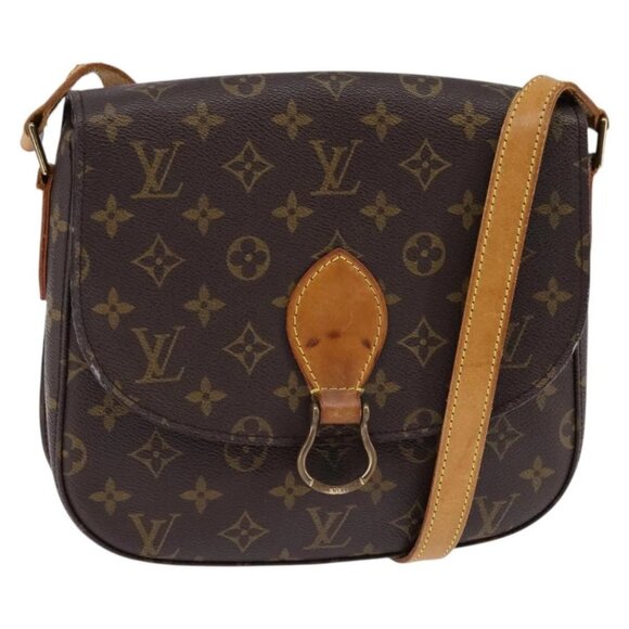 LOUIS VUITTON Monogram Saint Cloud GM Shoulder Bag M51242 LV Auth 147929 - Picture 2 of 16